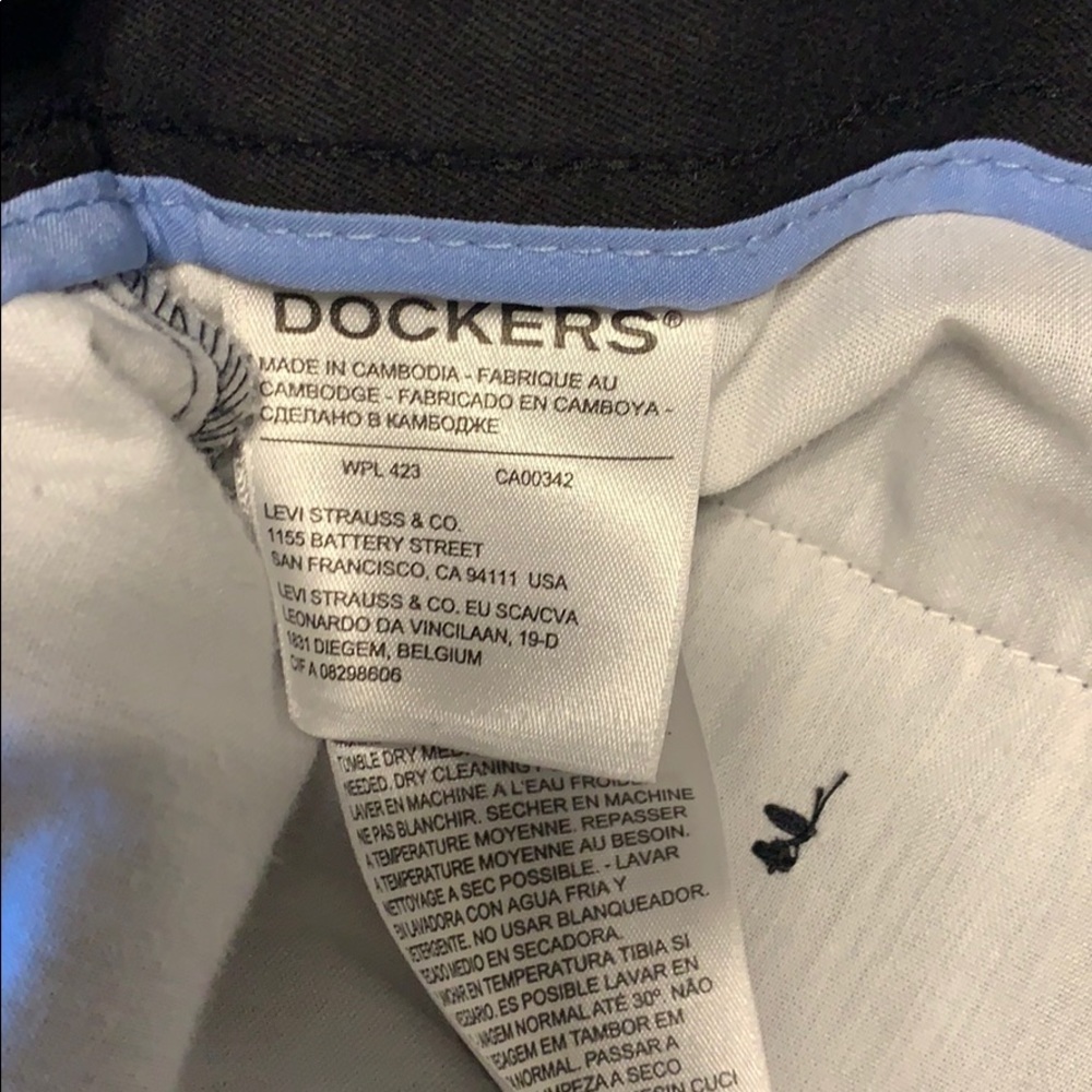 Men’s New Dockers Black Dress Pants - Picture 6 of 6